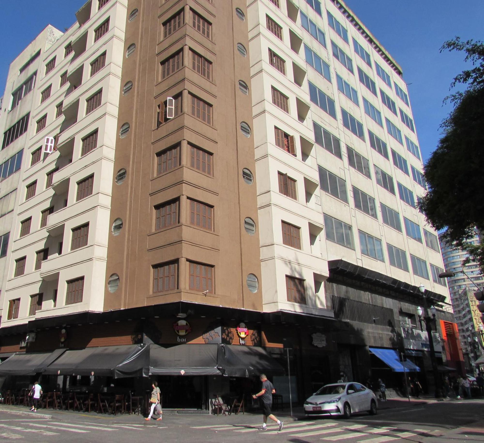 Nebias Palace Hotel Junto Da Avenida Ipiranga Com Sao Joao Em Frente Ao Bar Brahma Sp サンパウロ エクステリア 写真