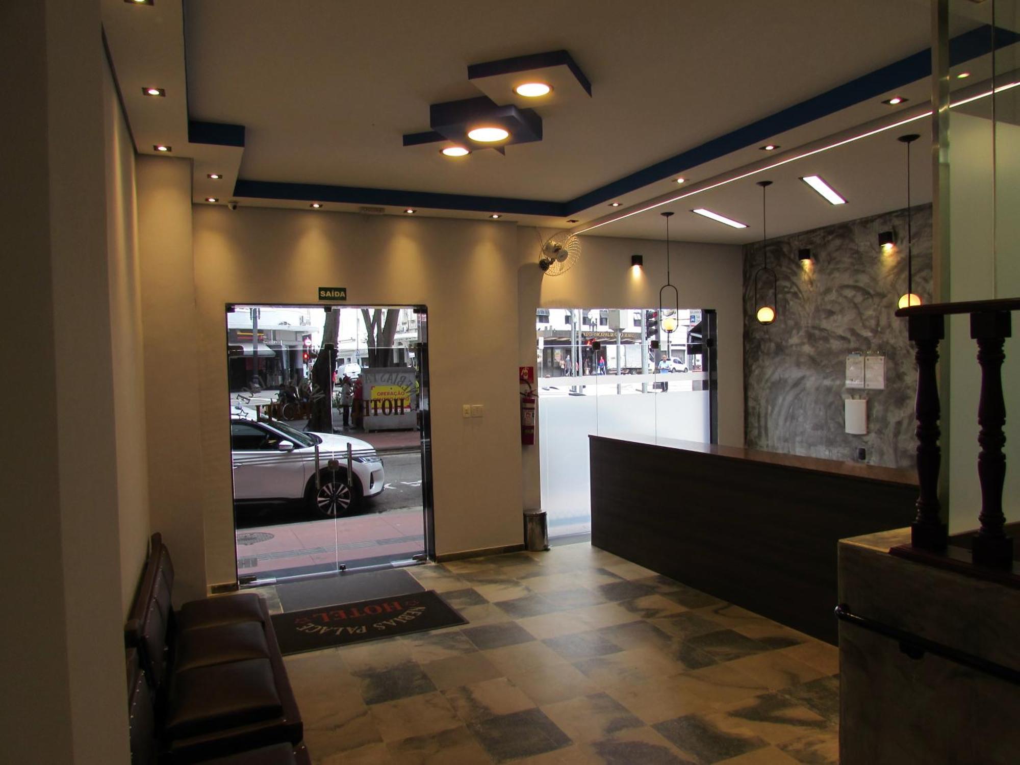 Nebias Palace Hotel Junto Da Avenida Ipiranga Com Sao Joao Em Frente Ao Bar Brahma Sp サンパウロ エクステリア 写真